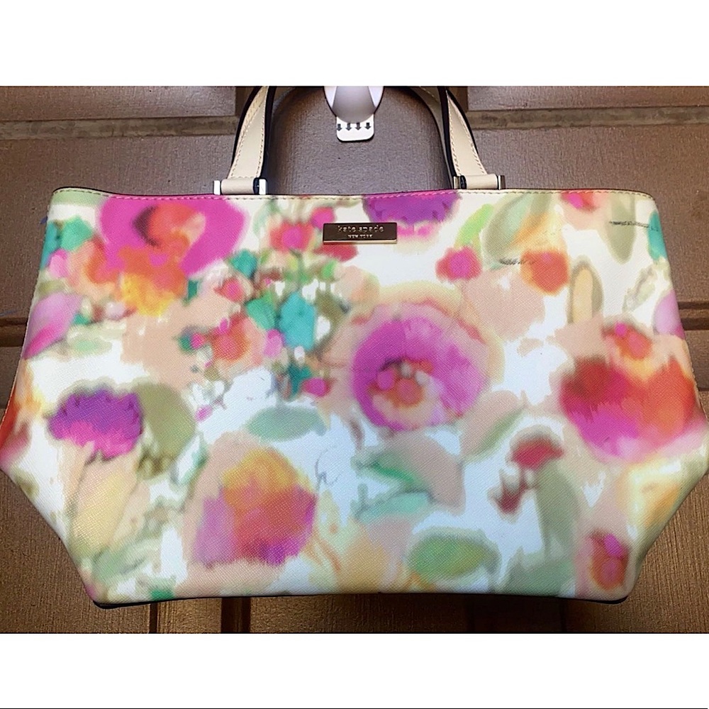Kate Spade Water Color Tie Dye Purse